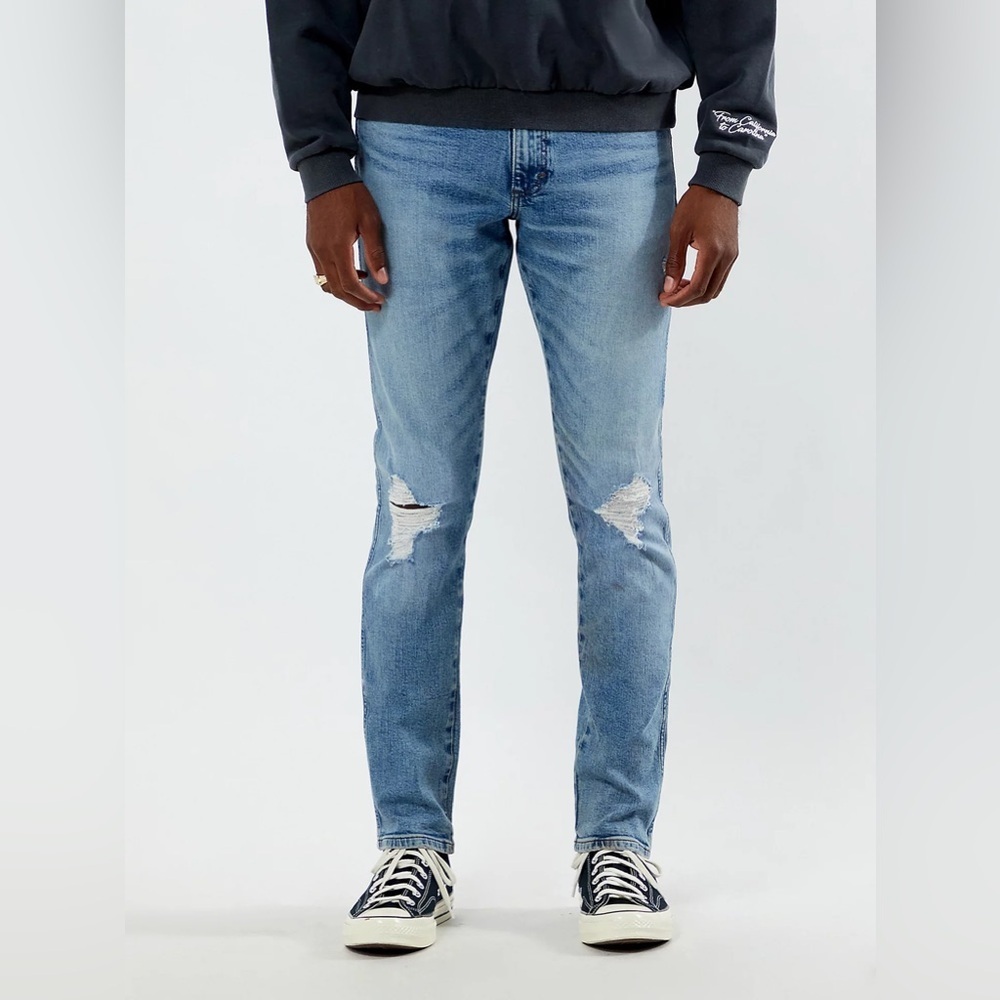 Wrangler Relaxed Fit Denim Jeans 32x32 Distressed